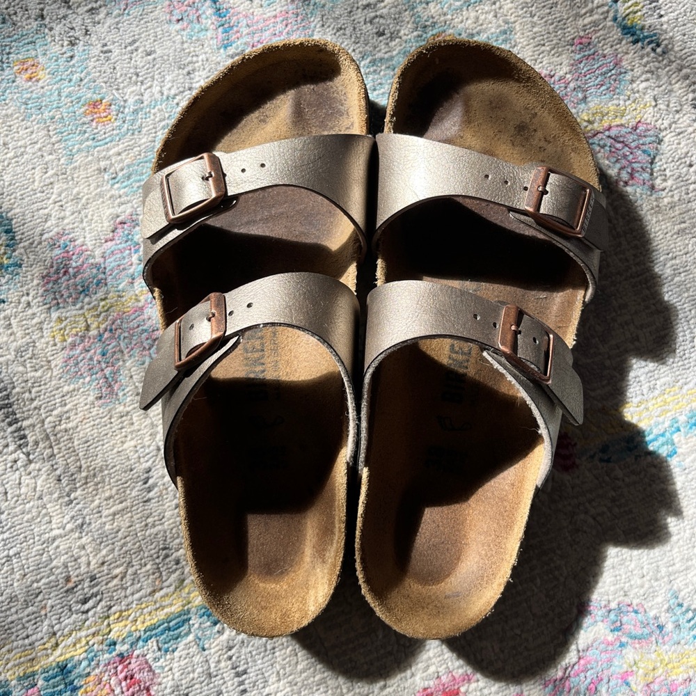 Birkenstock Sydney in Graceful Taupe - size 38
